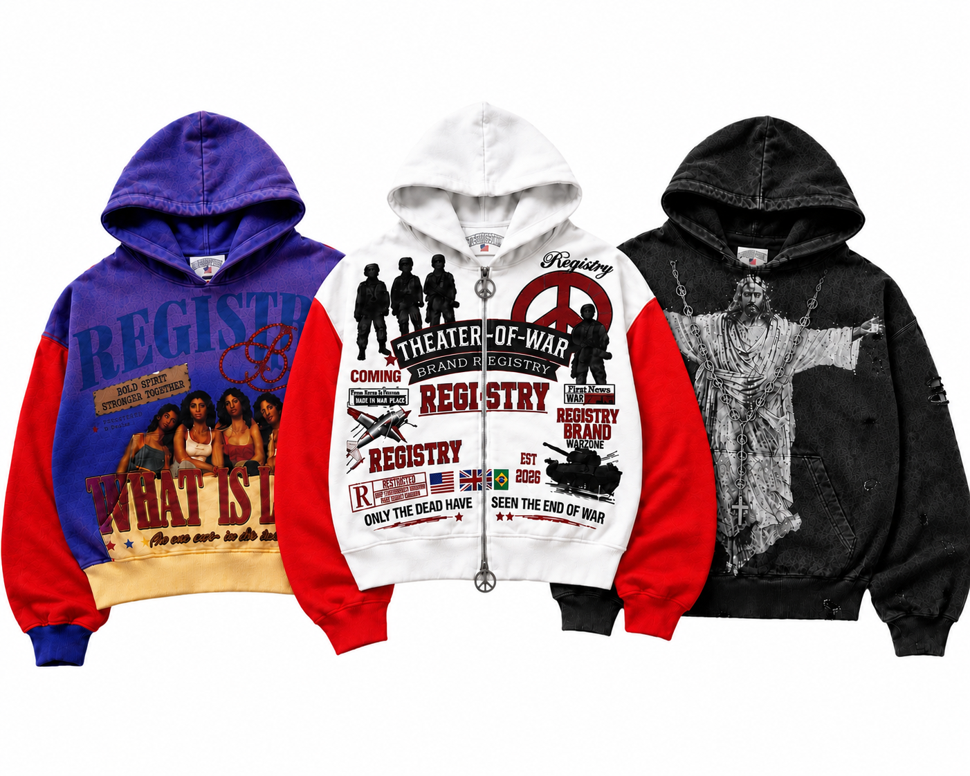 Registry Signature Hoodie Bundle (3-Piece Collection)