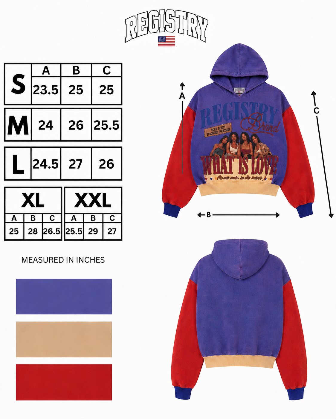 REGISTRY LOVE HOODIE