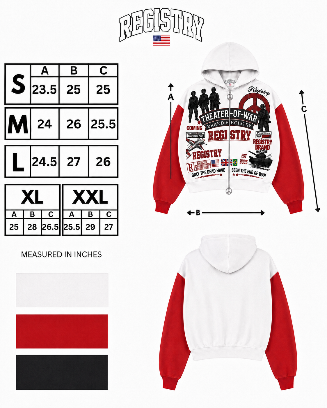 REGISTRY WAR HOODIE